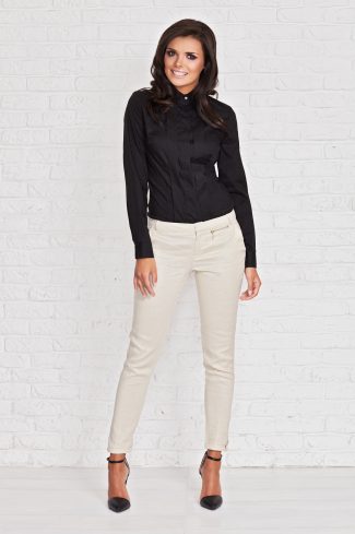 black Long sleeve shirt model 35682 Infinite You