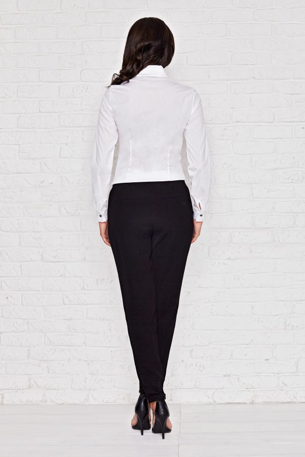 white Long sleeve shirt model 35683 Infinite You