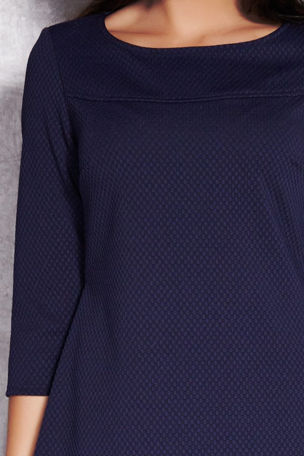 Blue Daydress in Day Dresses with Spandex and Polyester