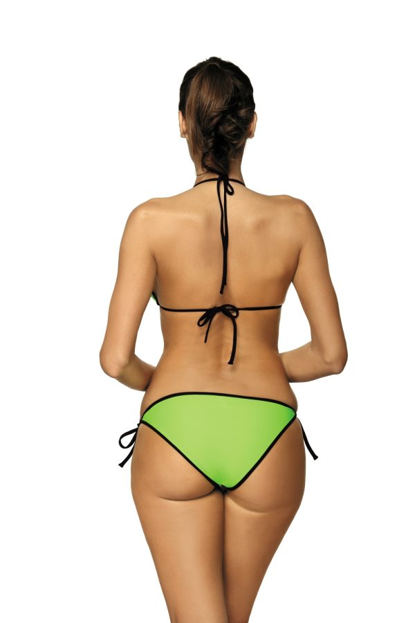 Green Swimsuit Two Piece in Two-Piece Swimsuits, Tops, Swimsuit Bottoms with Spandex and Polyamide