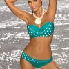 Green Swimsuit Two Piece in Two-Piece Swimsuits, Tops, Swimsuit Bottoms with