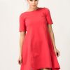 81019 Pink Daydress in Day Dresses with Cotton and Polyester