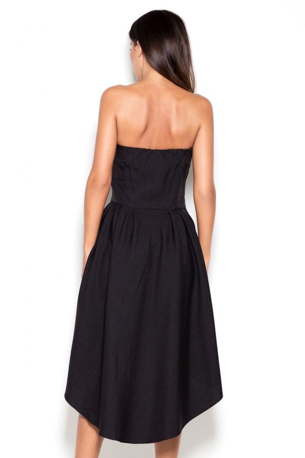 Black Daydress in Day Dresses with Polyester