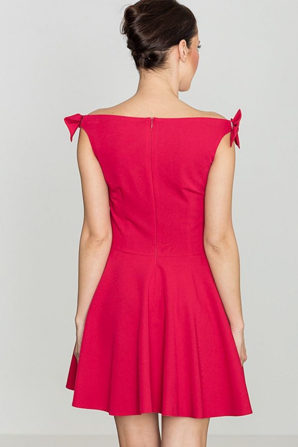 Red Cocktail Dress in Formal Dresses, Cocktail Dresses with Polyester and Viscose