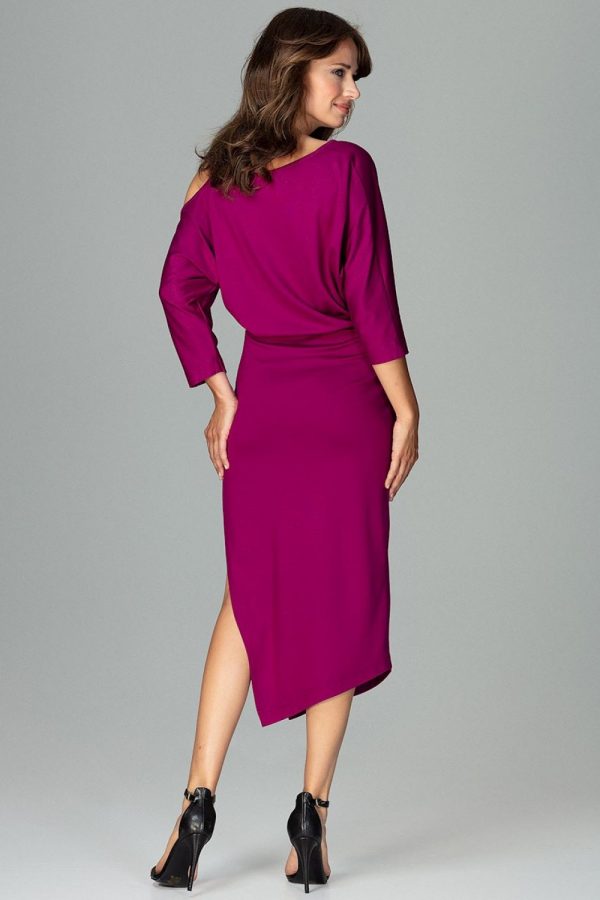 Violet Evening Dress in Evening Dresses with Spandex, Polyester and Viscose