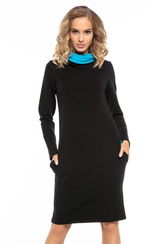 Black Daydress 2 in Cotton and Polyester