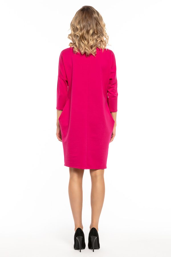 Pink Daydress 9 in Cotton, Spandex and Polyester