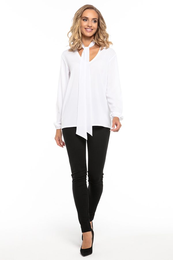 White Blouse 1 in Polyester