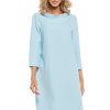 Blue Daydress in Day Dresses with Spandex and Polyester
