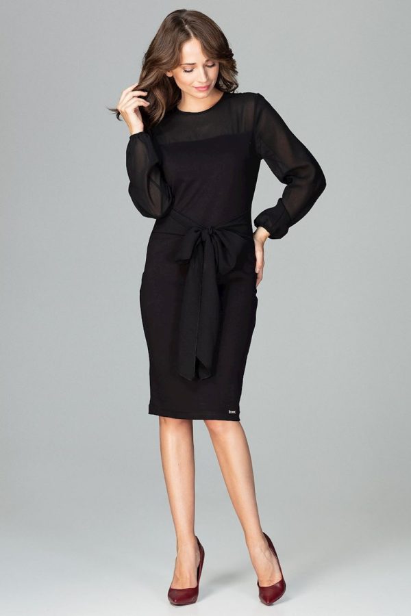 Black Cocktail Dress in Formal Dresses, Cocktail Dresses with Spandex, Polyester and Viscose
