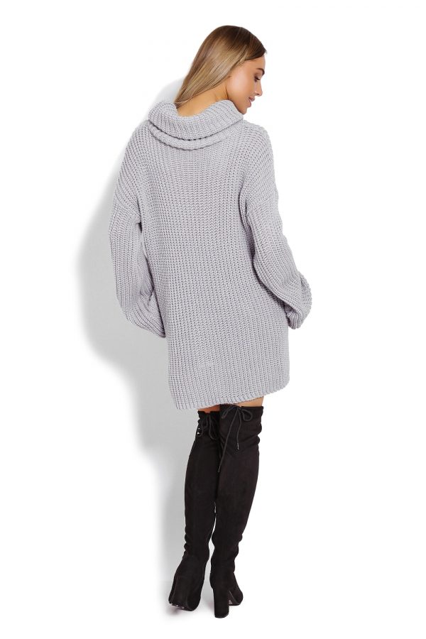 Grey Long Jumper in Sweaters, Pullovers, Jumpers, Turtlenecks, Boleros, Shrugs with Acrylic