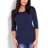 821456 Navy Blue Jumper in Sweaters, Pullovers, Jumpers, Turtlenecks, Boleros, Shrugs with Acrylic