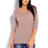 821459 Beige Jumper in Sweaters, Pullovers, Jumpers, Turtlenecks, Boleros, Shrugs with Acrylic