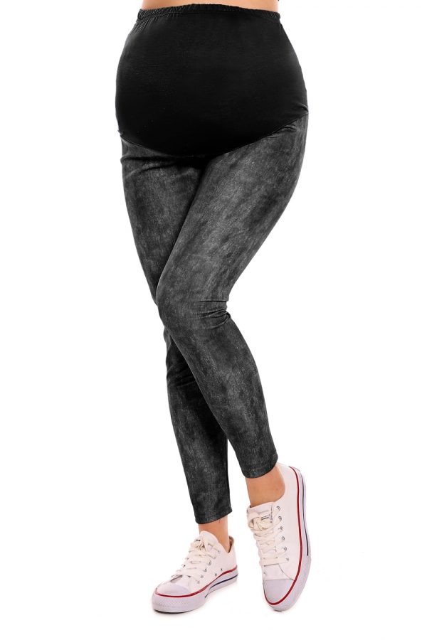 Black Maternity Leggings in Maternity Leggings with
