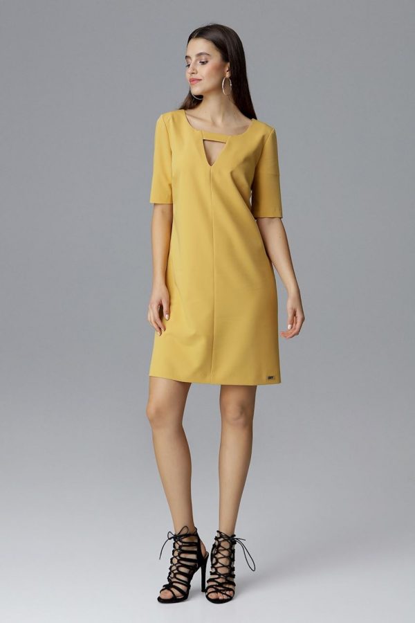 yellow Daydress model 126010 Figl