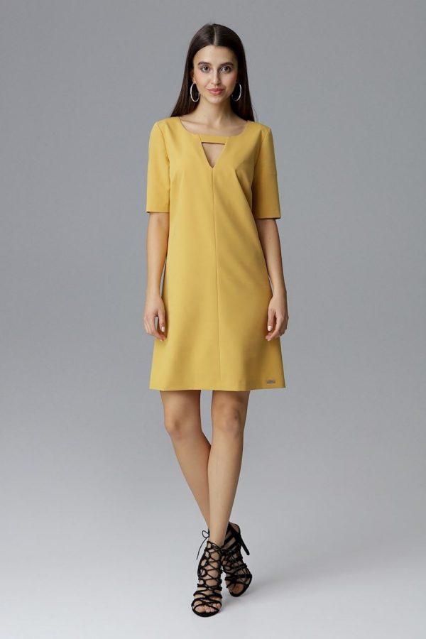yellow Daydress model 126010 Figl