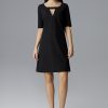 827952 black Daydress model 126012 Figl