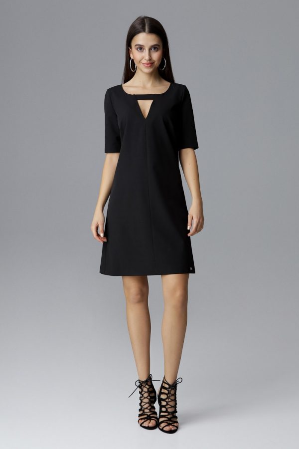 black Daydress model 126012 Figl