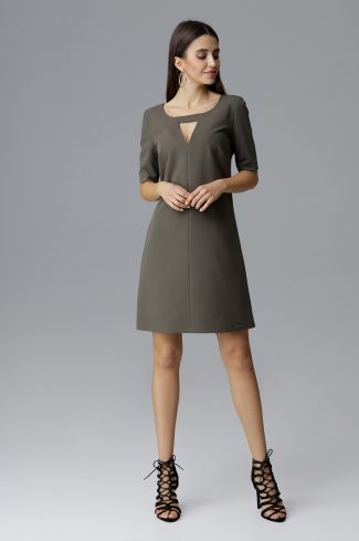827955 green Daydress model 126013 Figl
