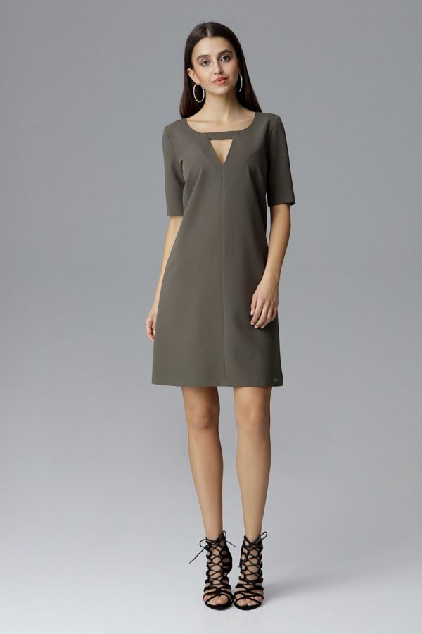 green Daydress model 126013 Figl