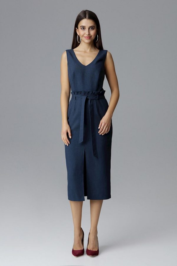 Navy Blue Cocktail Dress in Formal Dresses, Cocktail Dresses with Polyester