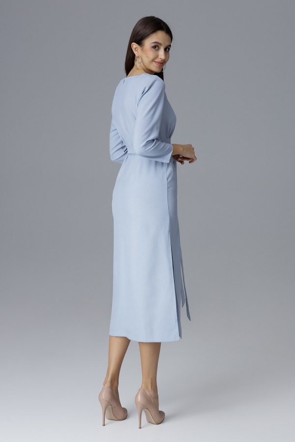 Blue Cocktail Dress in Formal Dresses, Cocktail Dresses with Polyester