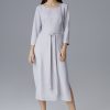 Grey Cocktail Dress in Formal Dresses, Cocktail Dresses with Polyester