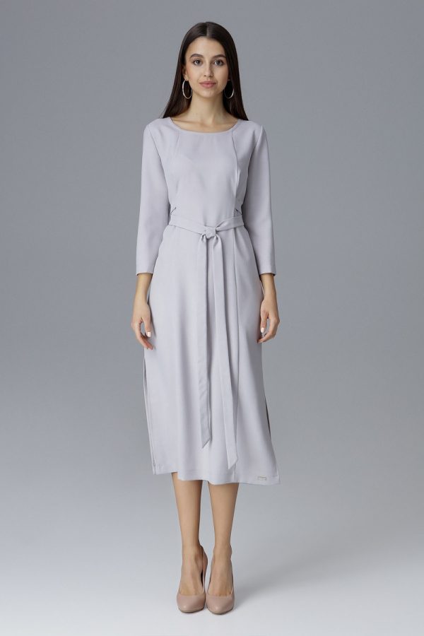 Grey Cocktail Dress in Formal Dresses, Cocktail Dresses with Polyester