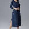Navy Blue Cocktail Dress in Formal Dresses, Cocktail Dresses with Polyester