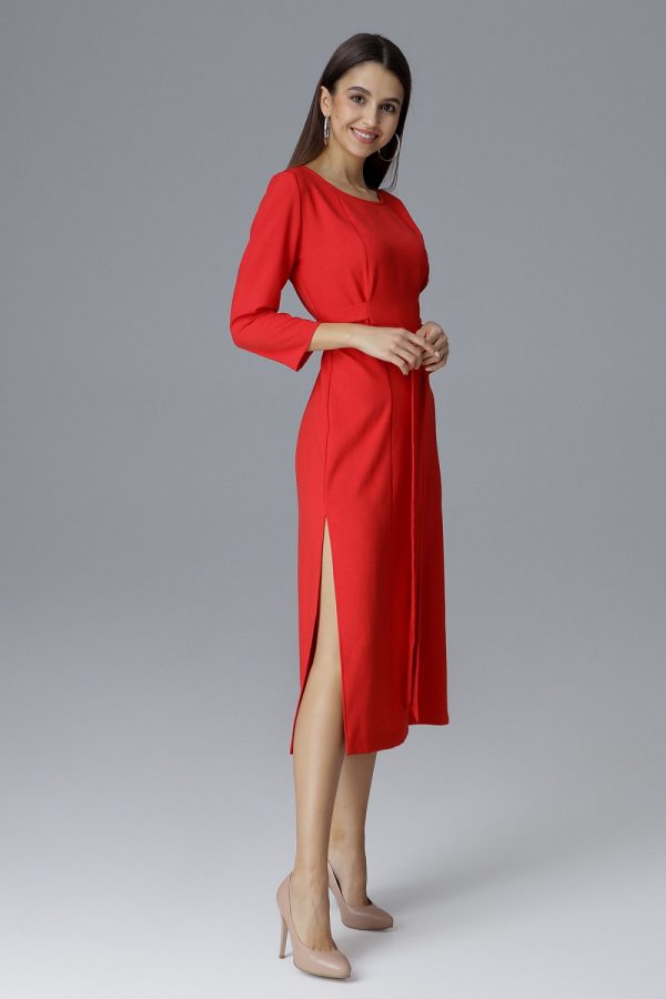 Red Cocktail Dress in Formal Dresses, Cocktail Dresses with Polyester