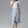 Blue Skirt in Skirts with Polyester