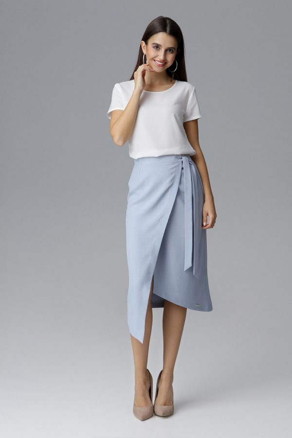 Blue Skirt in Skirts with Polyester