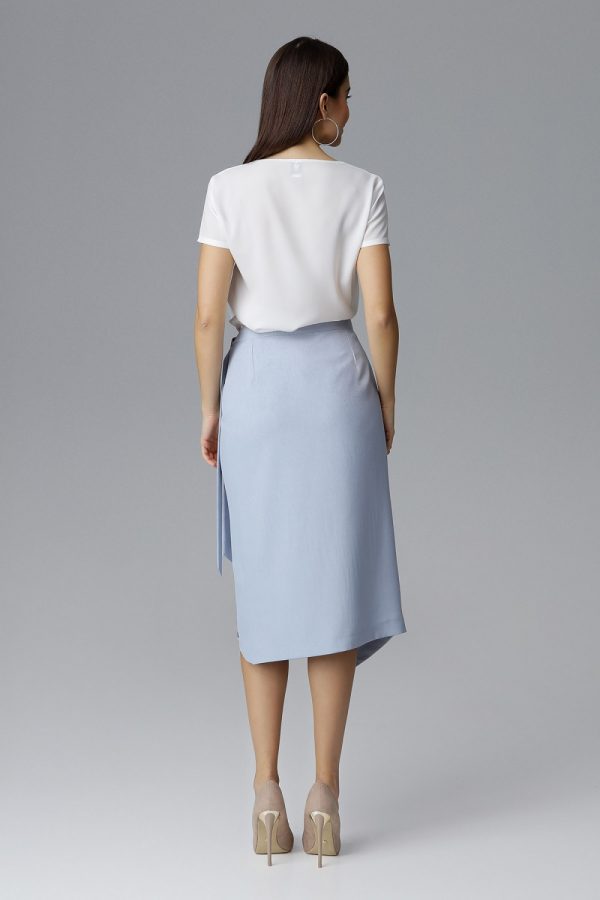 Blue Skirt in Skirts with Polyester