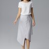 Grey Skirt in Skirts with Polyester