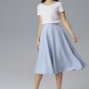 Blue Skirt in Skirts with Polyester