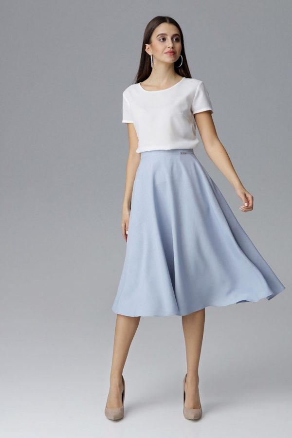 Blue Skirt in Skirts with Polyester