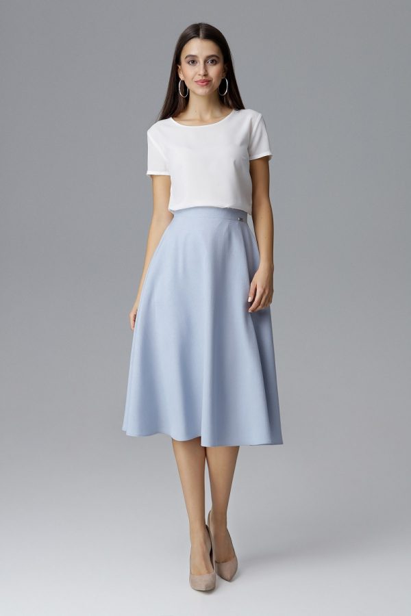 Blue Skirt in Skirts with Polyester