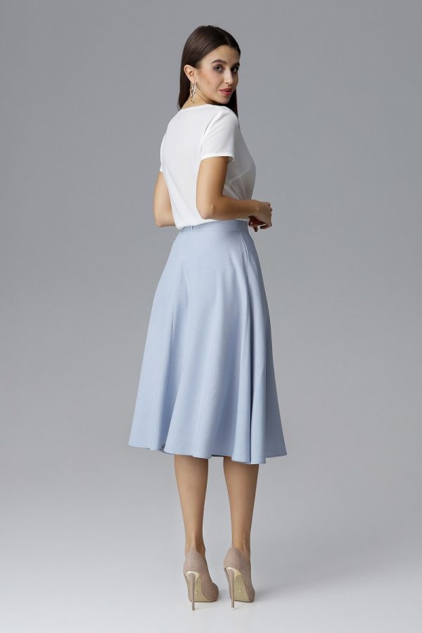 Blue Skirt in Skirts with Polyester