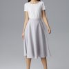 Grey Skirt in Skirts with Polyester