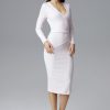 Pink Cocktail Dress in Formal Dresses, Cocktail Dresses with Spandex, Polyester and Viscose