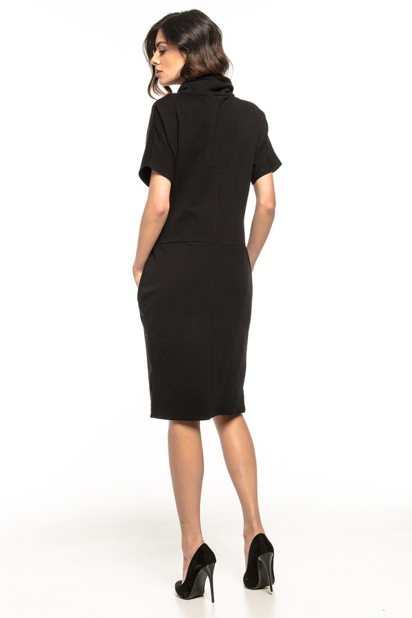 Black Daydress in Day Dresses with Cotton and Polyester