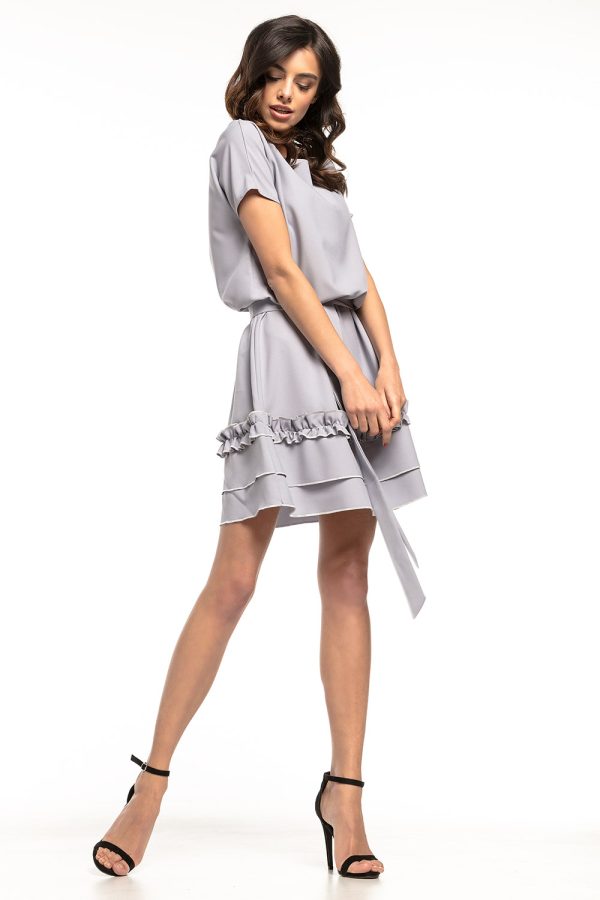 Grey Daydress 4 in Spandex and Polyester
