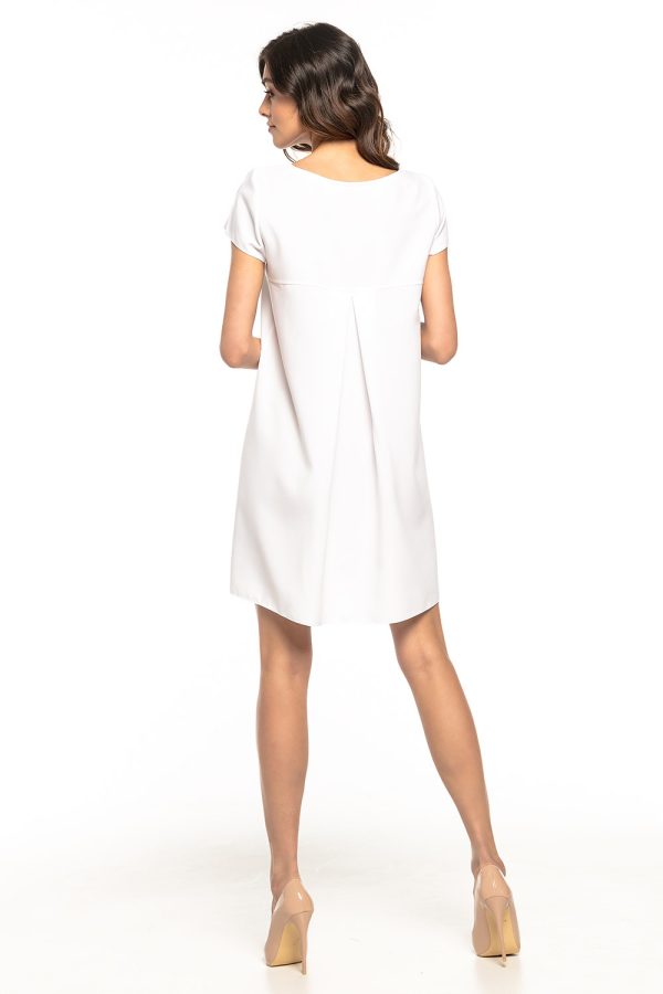 White Daydress 9 in Spandex and Polyester