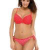 834828 Red Swimsuit Two Piece in Two-Piece Swimsuits, Tops, Swimsuit Bottoms with Spandex and Polyamide