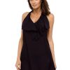 835094 Black Beach Tunic in Beach Dresses, Cover-Ups, Pareos with Spandex and Polyamide