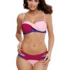 Pink Swimsuit Two Piece in Two-Piece Swimsuits, Tops, Swimsuit Bottoms with Spandex and Polyamide