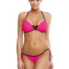 836147 Pink Swimsuit Two Piece in Two-Piece Swimsuits, Tops, Swimsuit Bottoms with Spandex and Polyamide