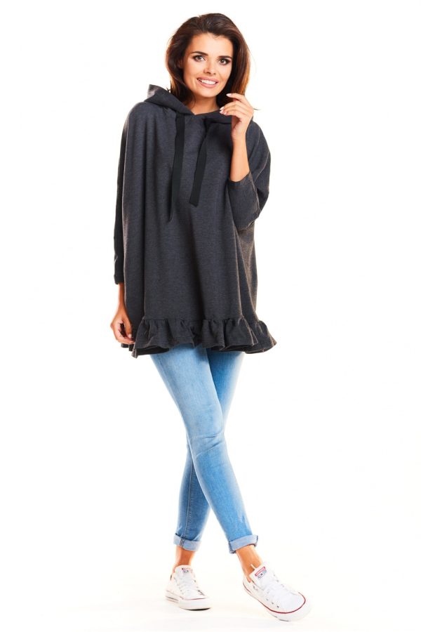 grey Sweatshirt model 129173 Infinite You
