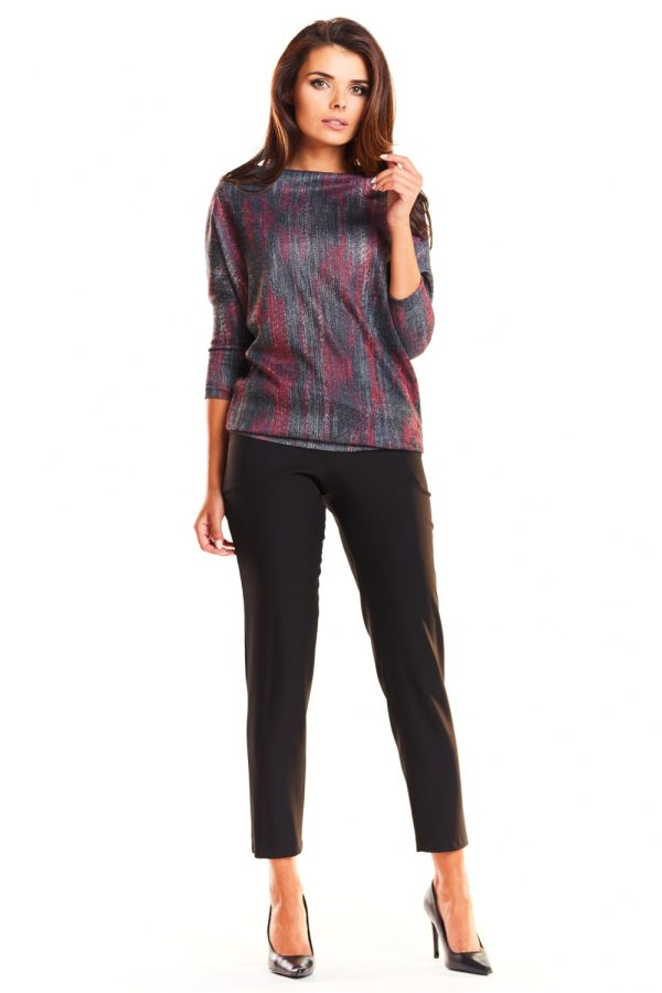 Red Blouse in Women`s Blouses, Tunics with Spandex, Polyester and Viscose