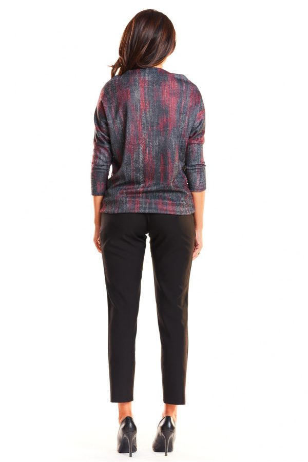 Red Blouse in Women`s Blouses, Tunics with Spandex, Polyester and Viscose